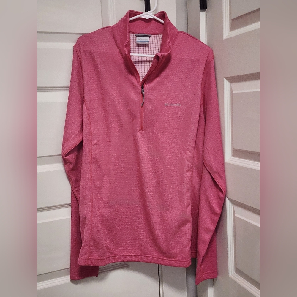Columbia Rose Quarter-Zip Top